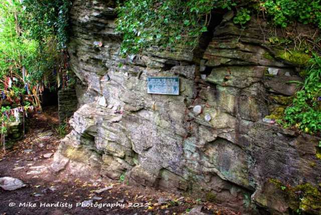 Rock Carvings at Trevethy Mill near Tintagel